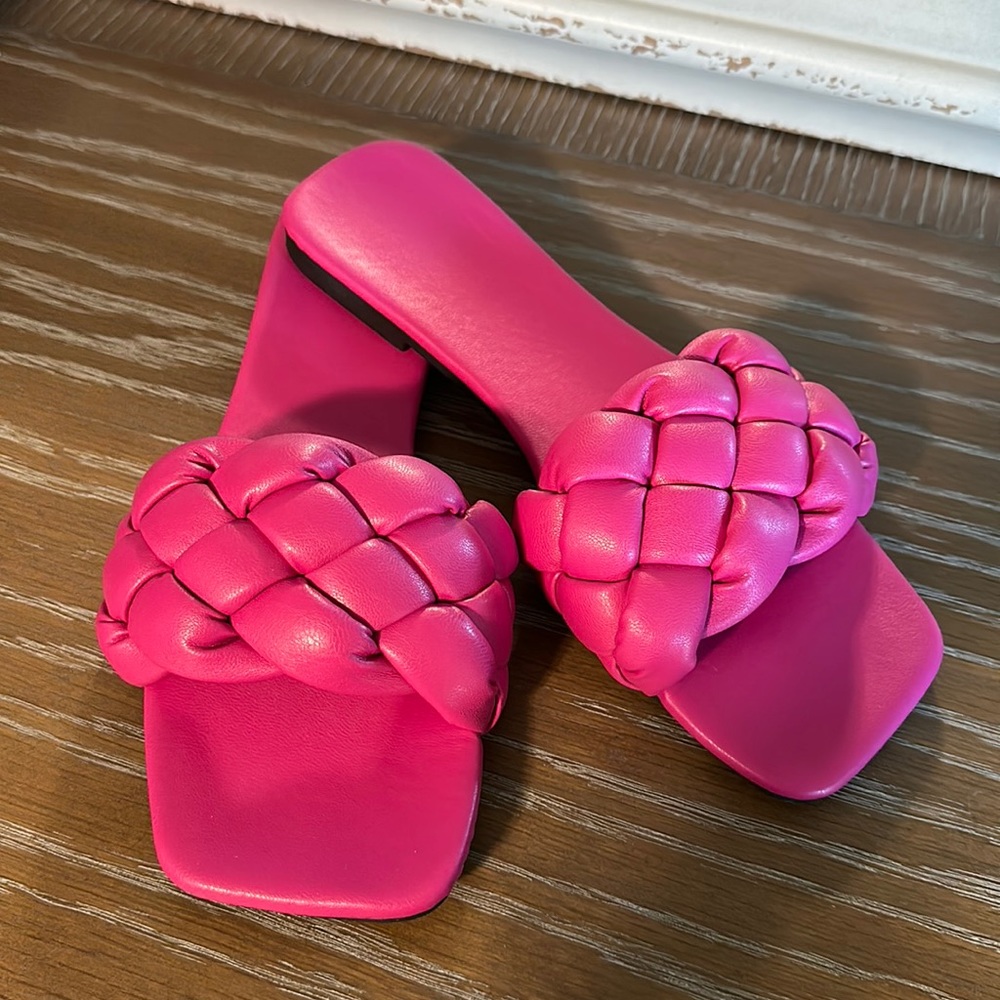 Hot Pink Sandals